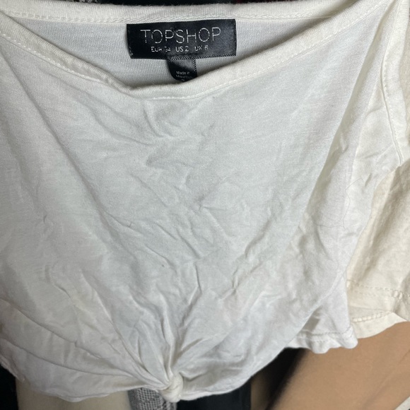 💜 TOPSHOP crop knot top - Picture 3 of 4